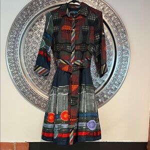 Desigual Shirt Dress Size 38